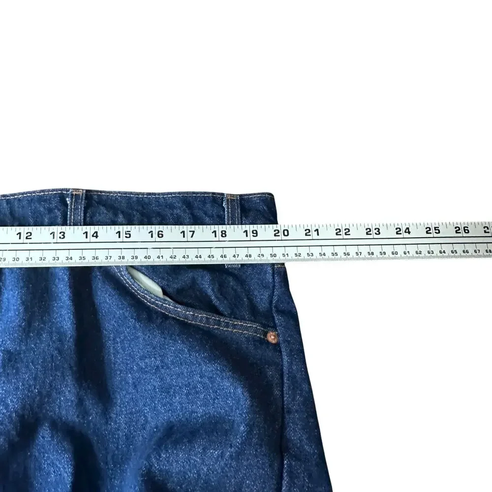 Vintage Levi's Orange Tab 505 Jeans Men’s 42 x 32‎ Dark Blue Denim Straight USA